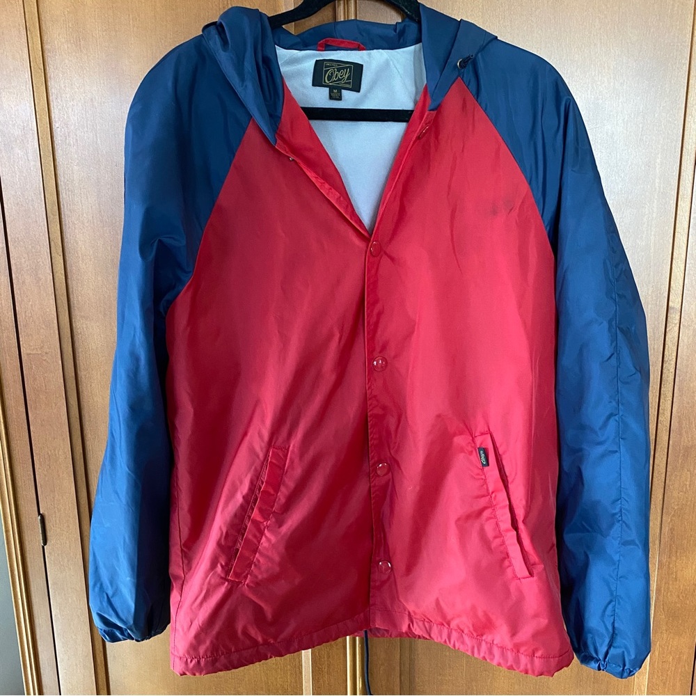Obey - Windbreaker type rain jacket